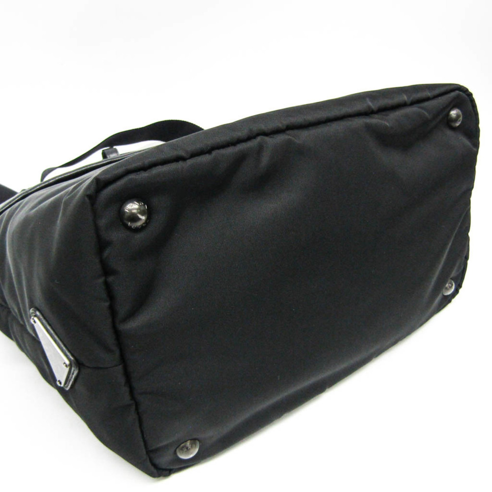 PRADA Black Leather Shoulder Bag - Picture 4 of 13